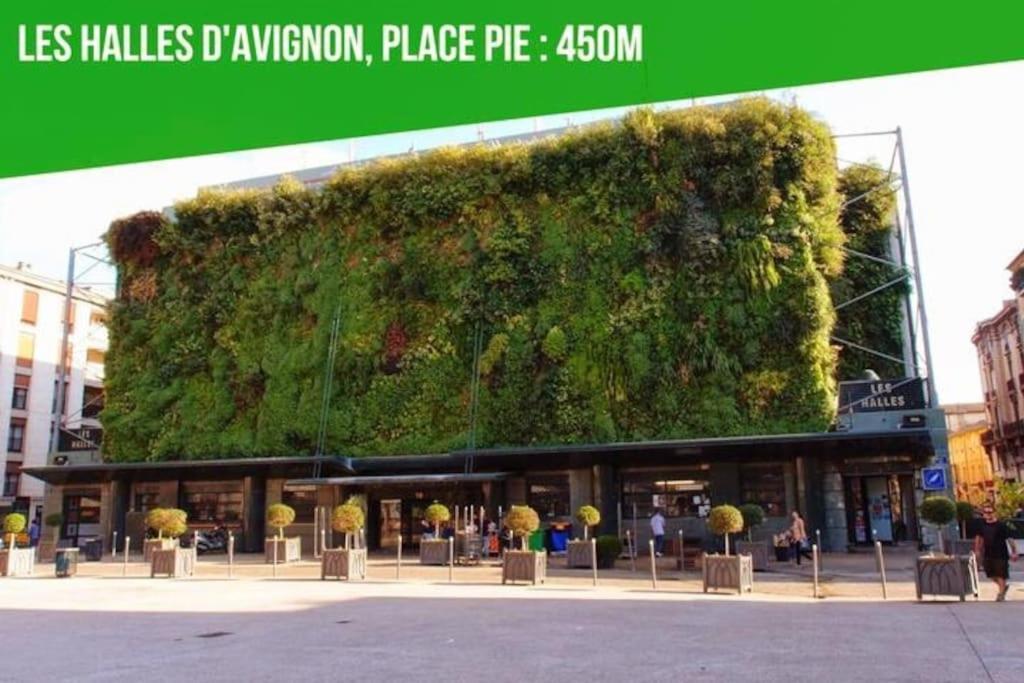 Ferienwohnung La Cachette De L'Horloge - Ac Clim - Wifi - 100M Palais Des Papes Avignon Exterior foto
