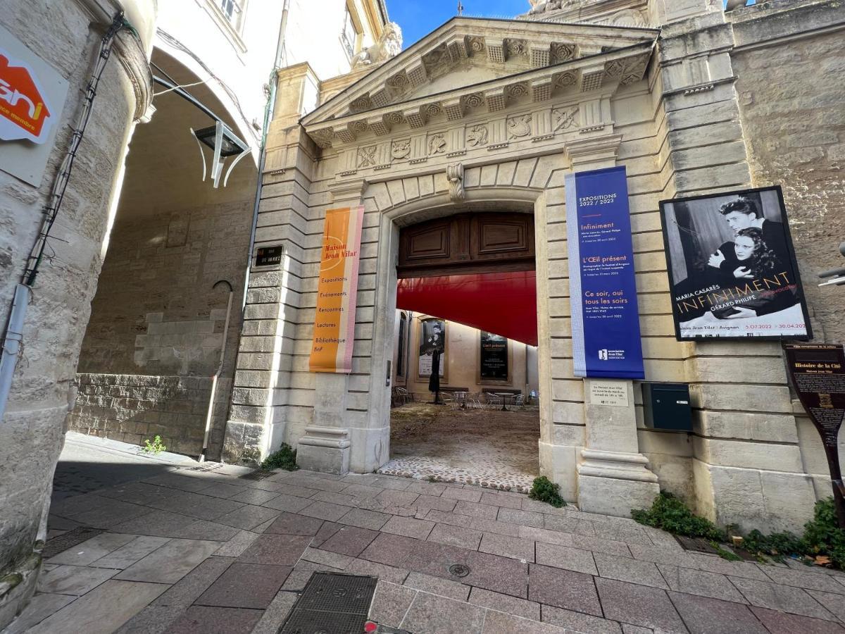Ferienwohnung La Cachette De L'Horloge - Ac Clim - Wifi - 100M Palais Des Papes Avignon Exterior foto