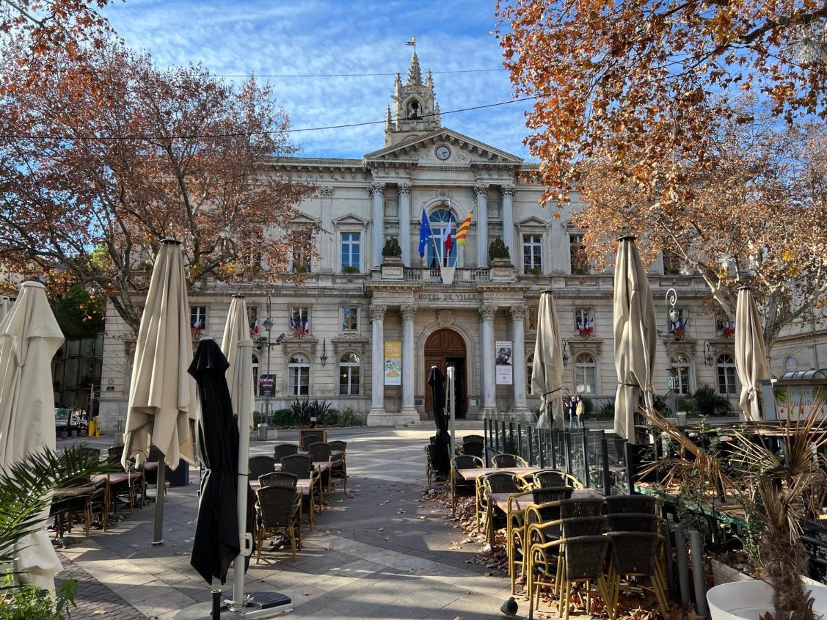 Ferienwohnung La Cachette De L'Horloge - Ac Clim - Wifi - 100M Palais Des Papes Avignon Exterior foto